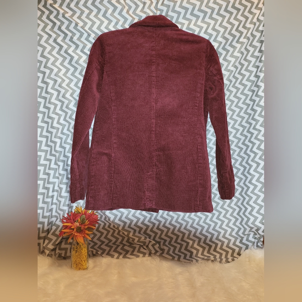 Jason Maxwell Outerwear. Burgundy. Size S - Picture 3 of 12